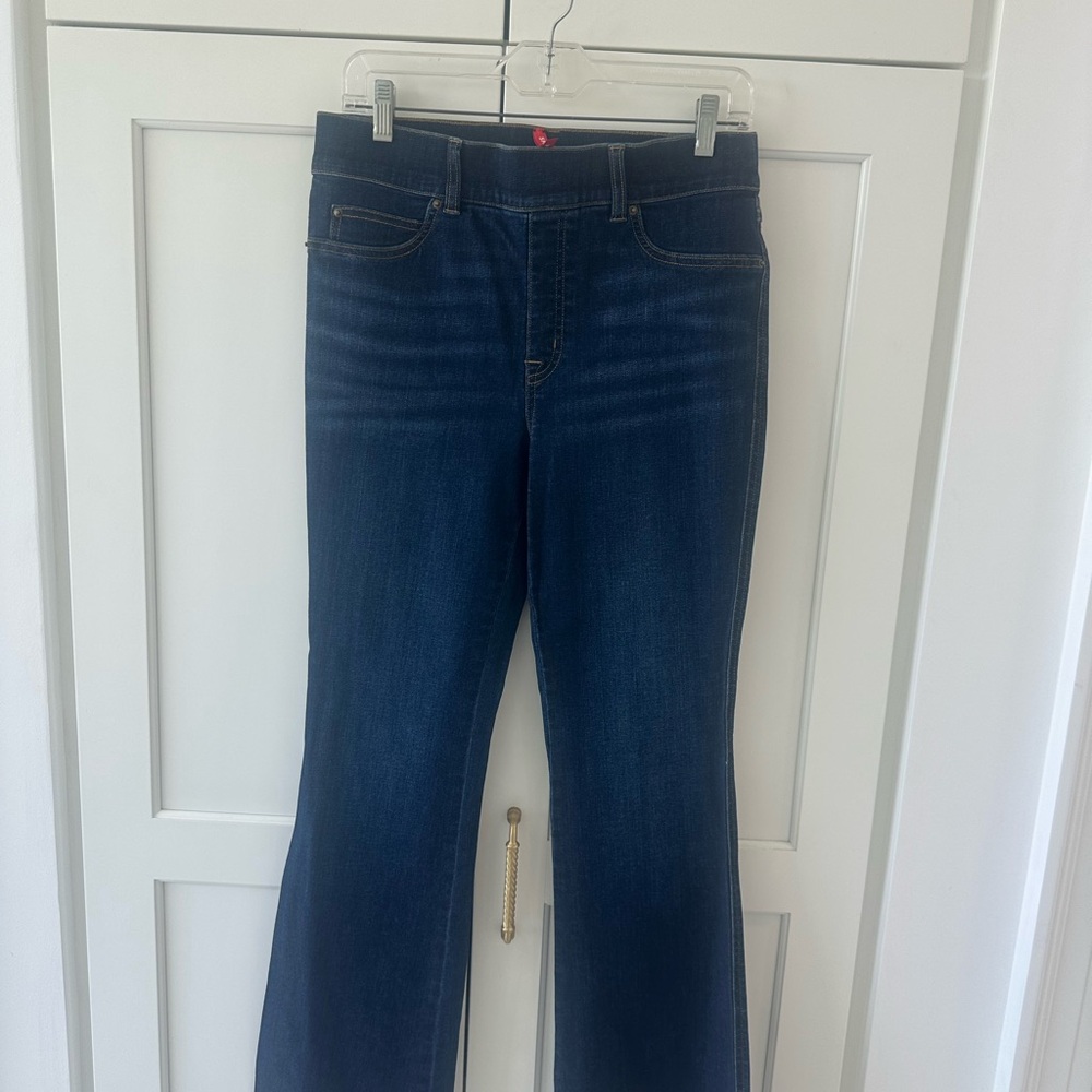 SPANX Dark Blue Flare Women's Jeans